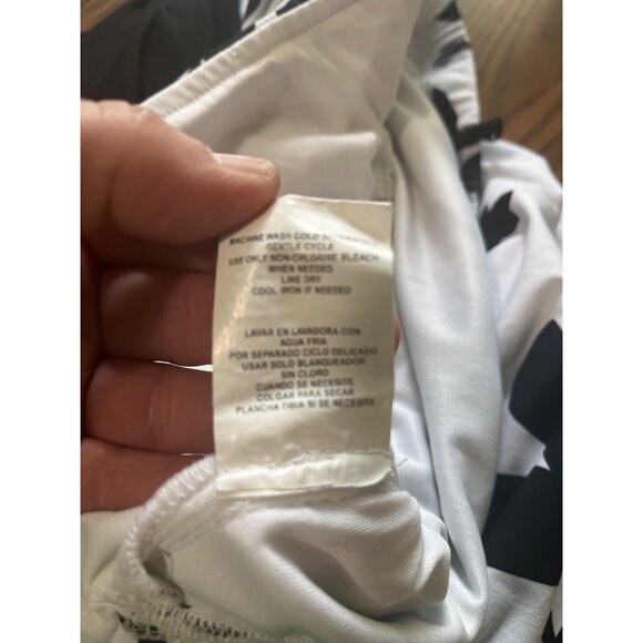 Speechless black white spaghetti strap party prom special occasion dress size L - Picture 3 of 5